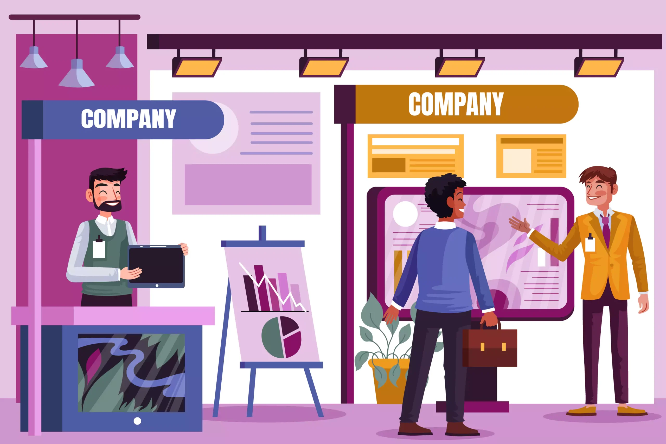 Customer Experience centres in trade show booths